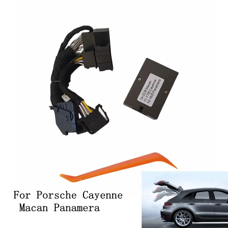 Car Automatic Trunk Close Remote Release Close Module For Porsche Cayenne Macan Panamera Key Control Electric Tail Switch Module