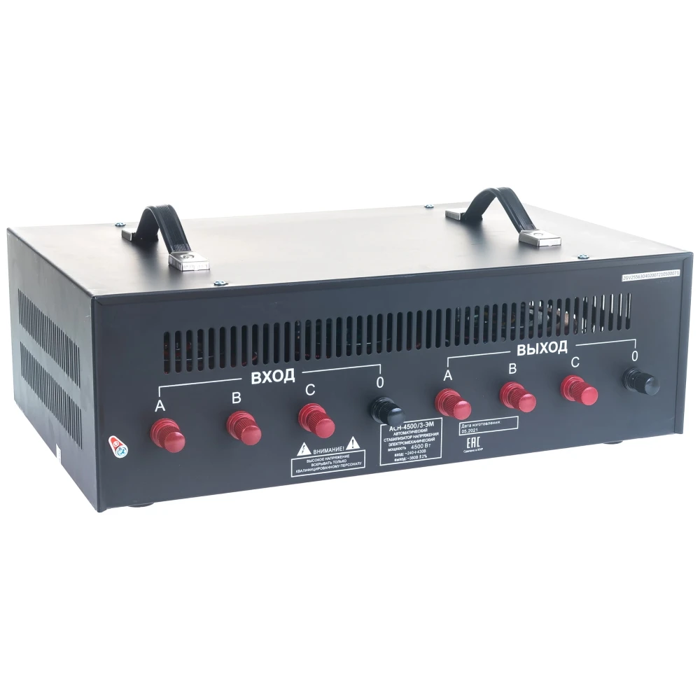 Three phase voltage stabilizer RESANTA ASN 4500/3 Triphase Voltage regulator Monophase Mains Surge protect Power stab | Обустройство