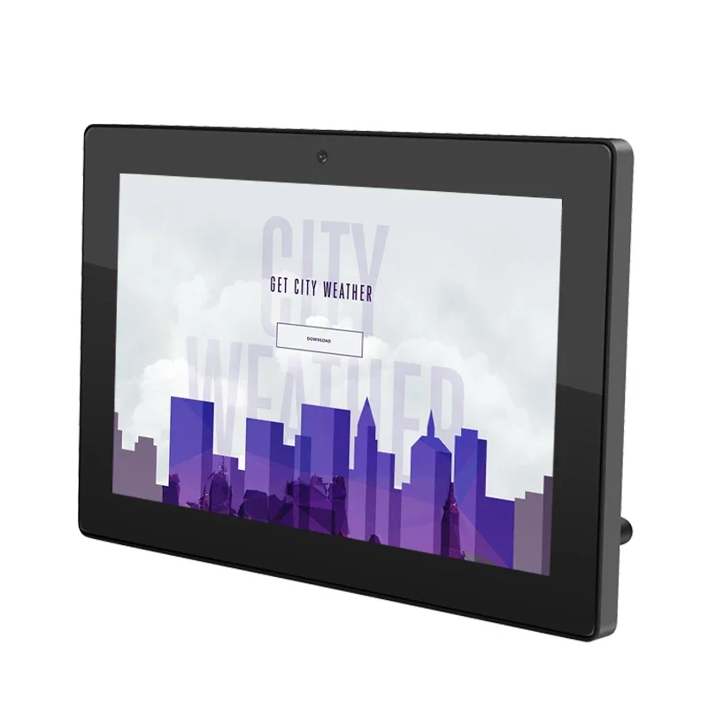 Фото YC-102P OEM ODM Настенное крепление RK3588 4 ГБ + 32 ГБ Android 12 ЖК-дисплей с сенсорным экраном Рекламный плеер №2