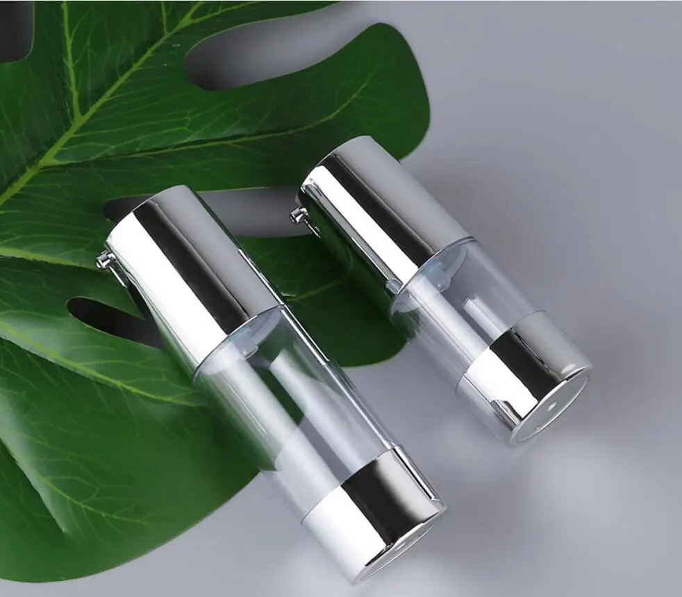 Вакуумная бутылка 30 мл без воздуха флакон с УФ серебряным вакуумным насосом