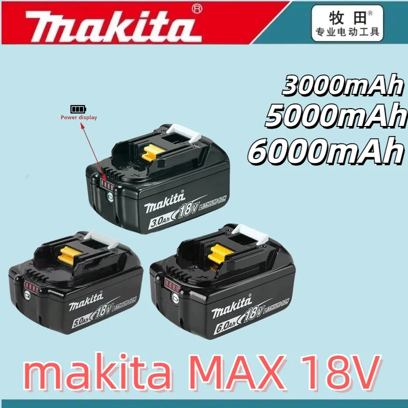 Новый аккумулятор 9А/6 0 а/ч Makita 18В BL1860 перезаряжаемая батарея Сменный для