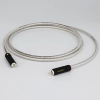 xlo ht4 silver plated digital cable hifi 75 ohms coaxial audio cable screen digital audio coaxial cable rca to rca for dac cd