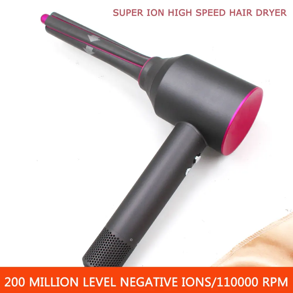 

Professinal Leafless Hair Dryer Negative Lon Hair Care Quick Dry Home Powerful Hairdryer Constant Anion Electric Blow Dryer