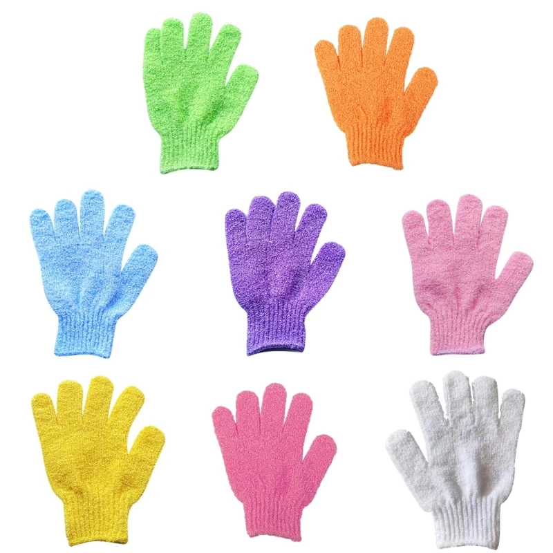 

5 шт., двусторонние отшелушивающие перчатки для тела