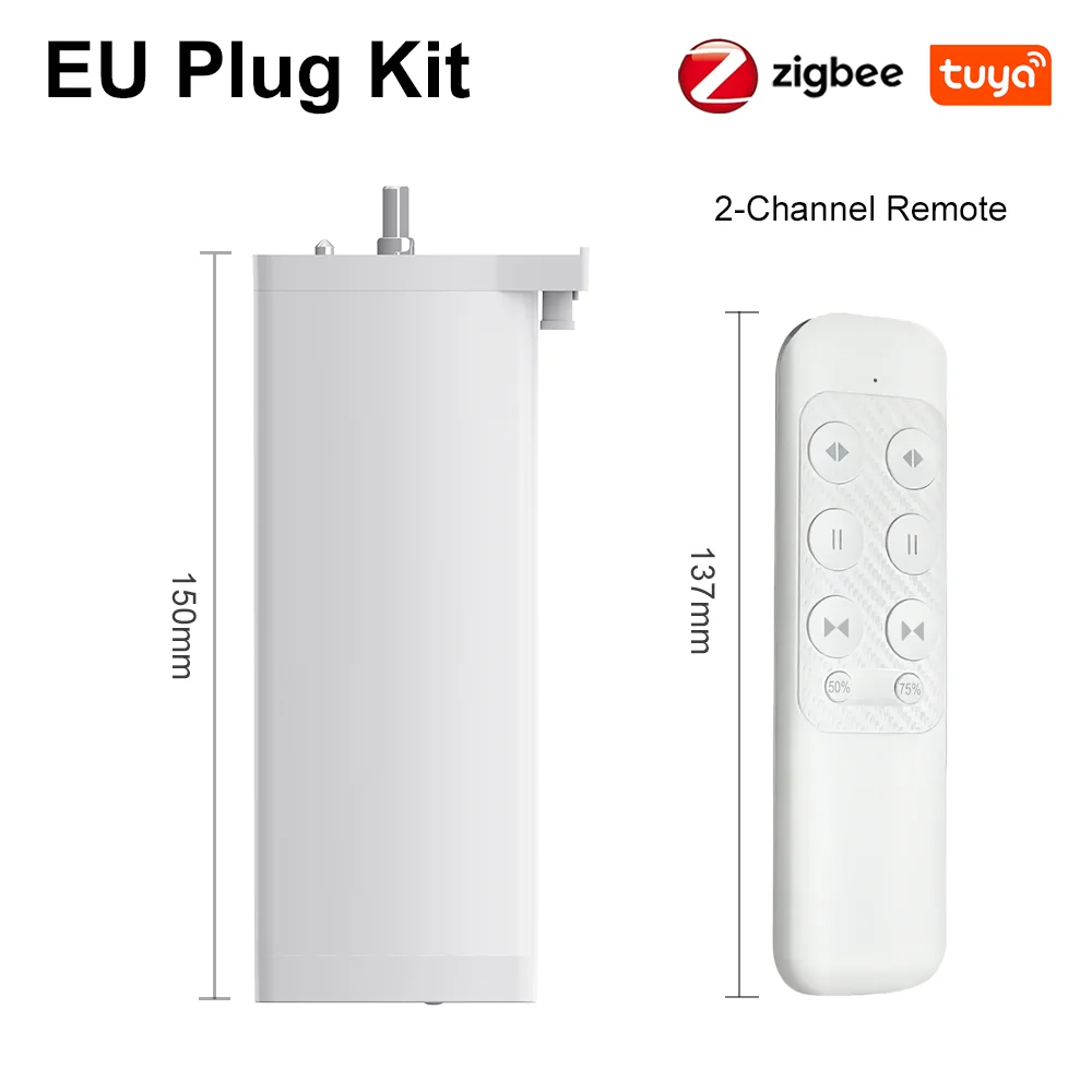 

Tuya 155мм Умный электрический привод для штор