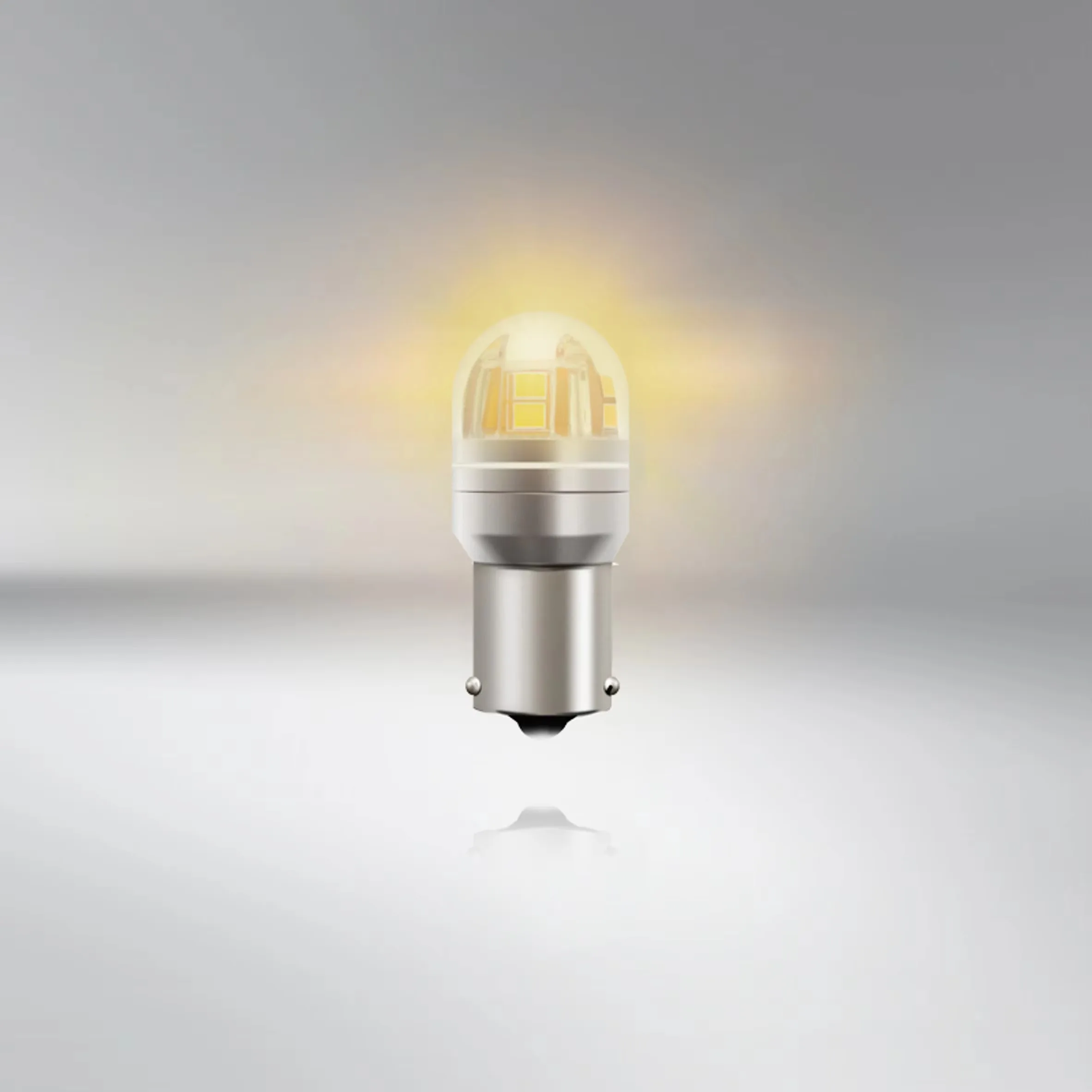 OSRAM LED 12 В PY21W S25 1156 2 5 Вт LEDriving SL Advance Желтый Янтарный Автомобильный противотуманный