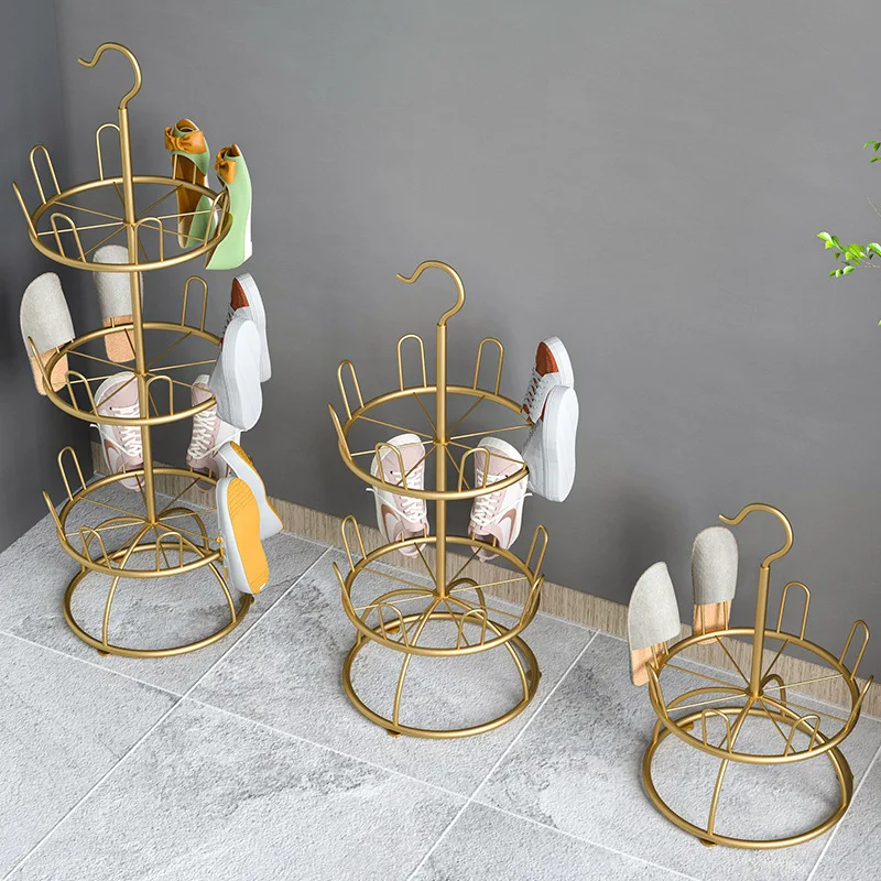 

Shoes Drying Rack Hanger Iron Shoes Holder Hook Hanger Shelf Home Storage Rack Shoe Support Integrated Organizer Hanging Tools