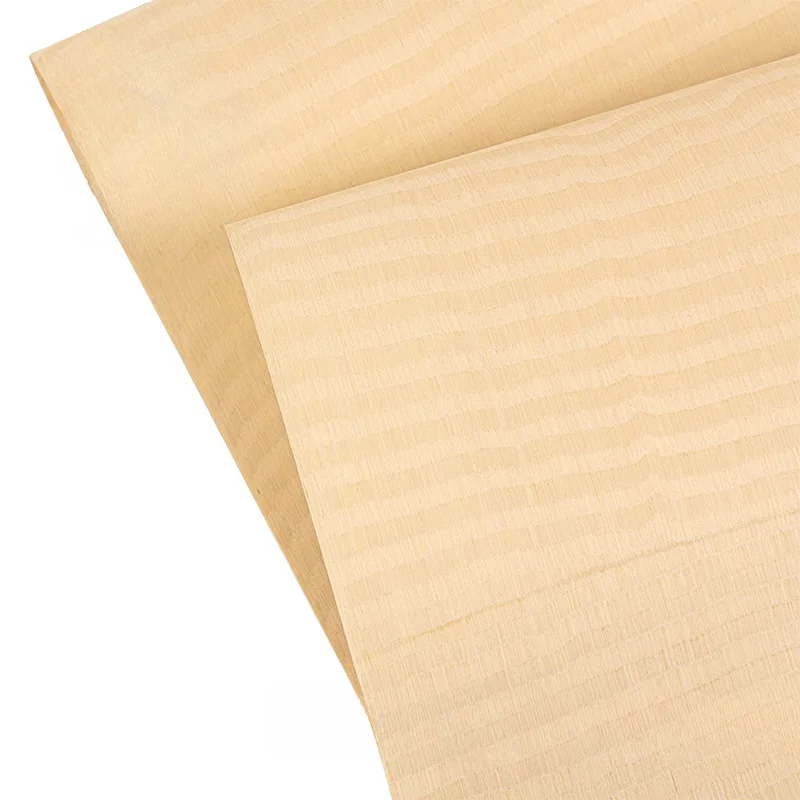 Восстановленный деревянный шпон с фигурным инжиром. Зерно E.V. флисовая подложка