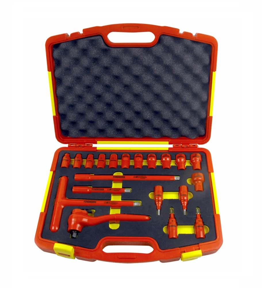

99LB002 Finework ABS Shockproof 18Pcs 1000V Insulated Vde Hand Tool Kit