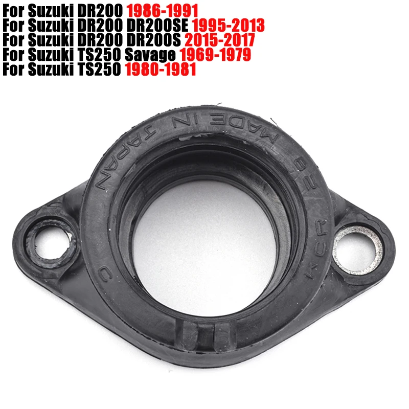 

13110-42A12 Carburetor Joint Intake Interface Carb Adapter For Suzuki DR200 DR200SE DR200S 15-2017 DR 200 S SE 200S TS250 Savage