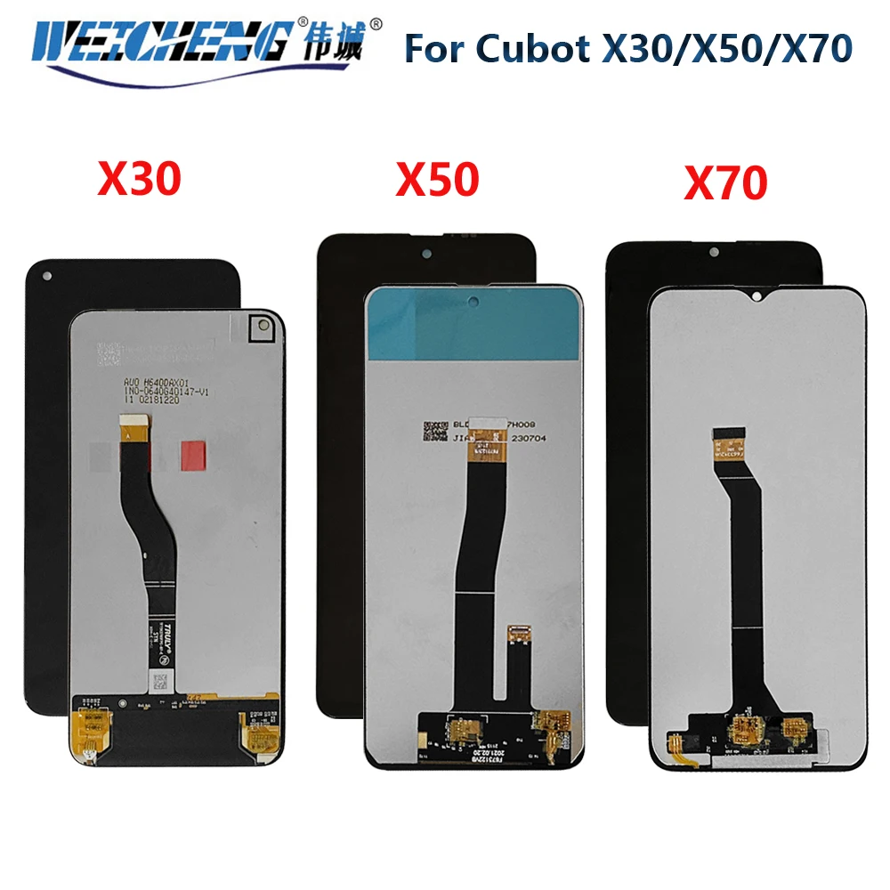 Фото 100% тест для Cubot X30 X50 ЖК-дисплей + преобразователь сенсорного экрана в сборе для Cubot X70 X19 X19S, запасные части №2