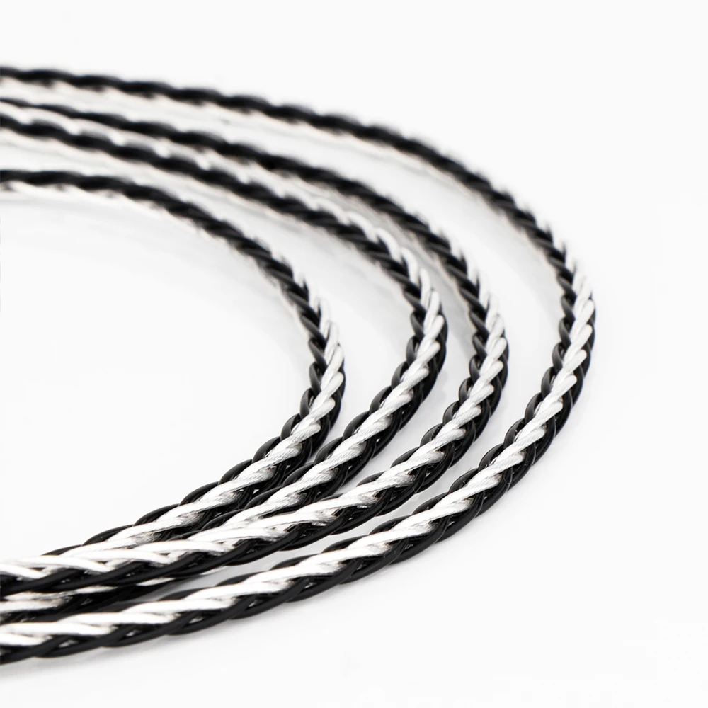 8-ядерный OCC серебряное покрытие 2 5 мм TRRS сбалансированный на штекера RCA для Hi-Fi Astell