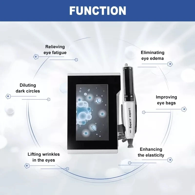 

RF Magic eye Face wrinkles anti-agin skin tightening gold eye lifting smart eye care massager Skin Tightening Beauty Machine