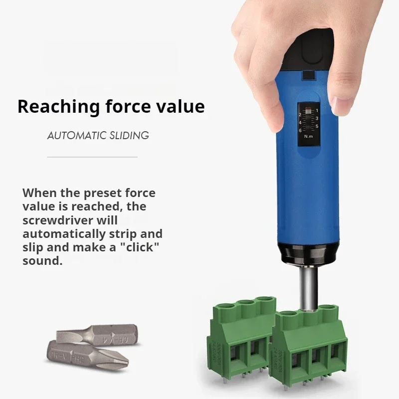 Наборы регулируемых динамометрических отверток с 4-битной головкой крепежные