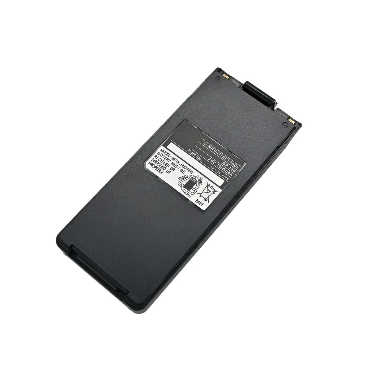 Фото BP196 NI-MH аккумулятор и зажим для ремня 1650 мАч для Icom IC-A4 IC-A4C IC-A4E IC-T2H IC-T2A IC-F3 F3S IC-F4 F4S F4TR Аксессуар для любительского радио №1