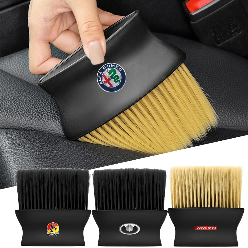 

1pcs Car Dusting Brush Cleaning Scouring Brush for Jeep Renegade Wrangler JK JL Grand Cherokee Compass Patriot Auto Accessories