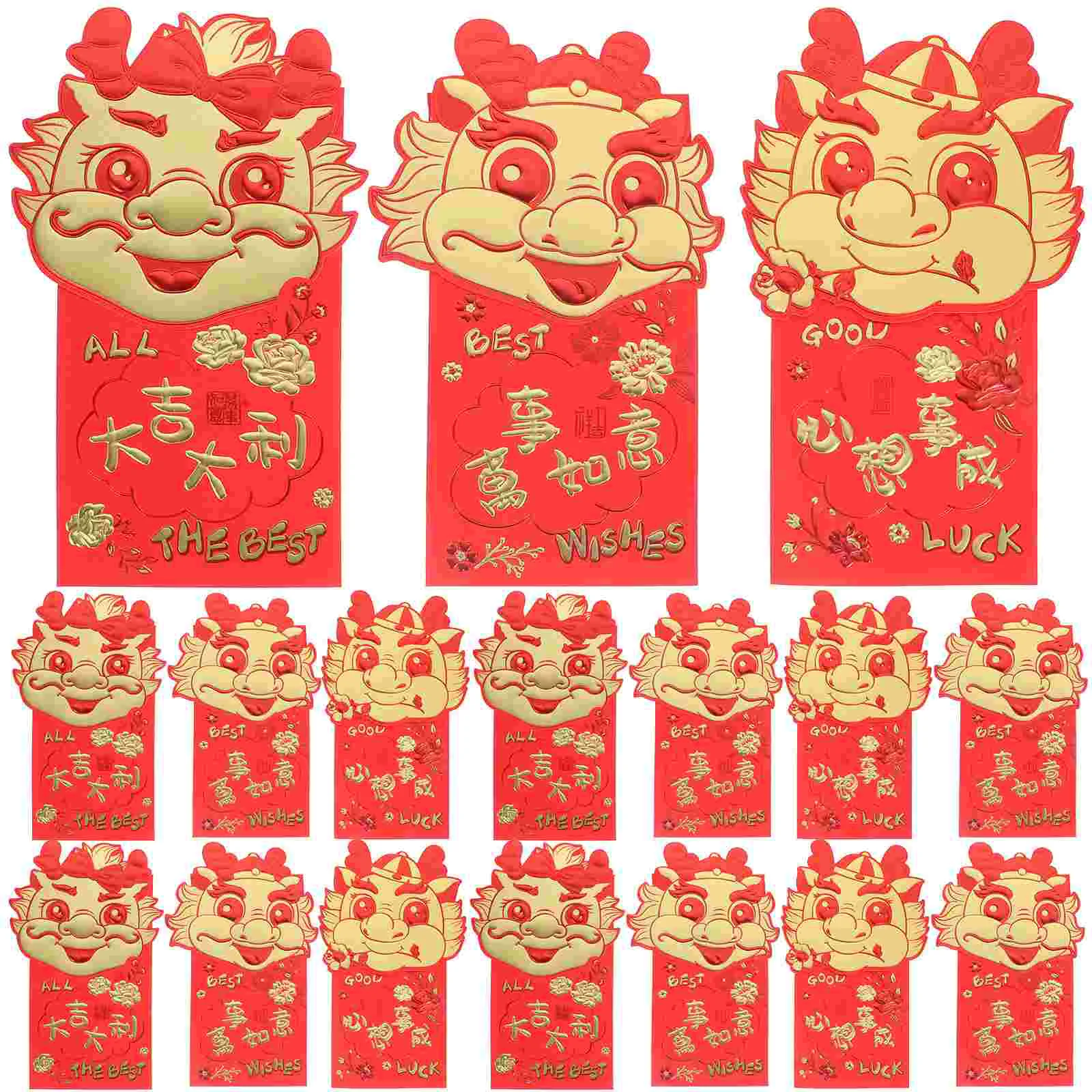 

Red Envelope Chinese New Year Money Pouches Lunar Envelopes Gift Bags Cute Gifts Pocket Packets Purses