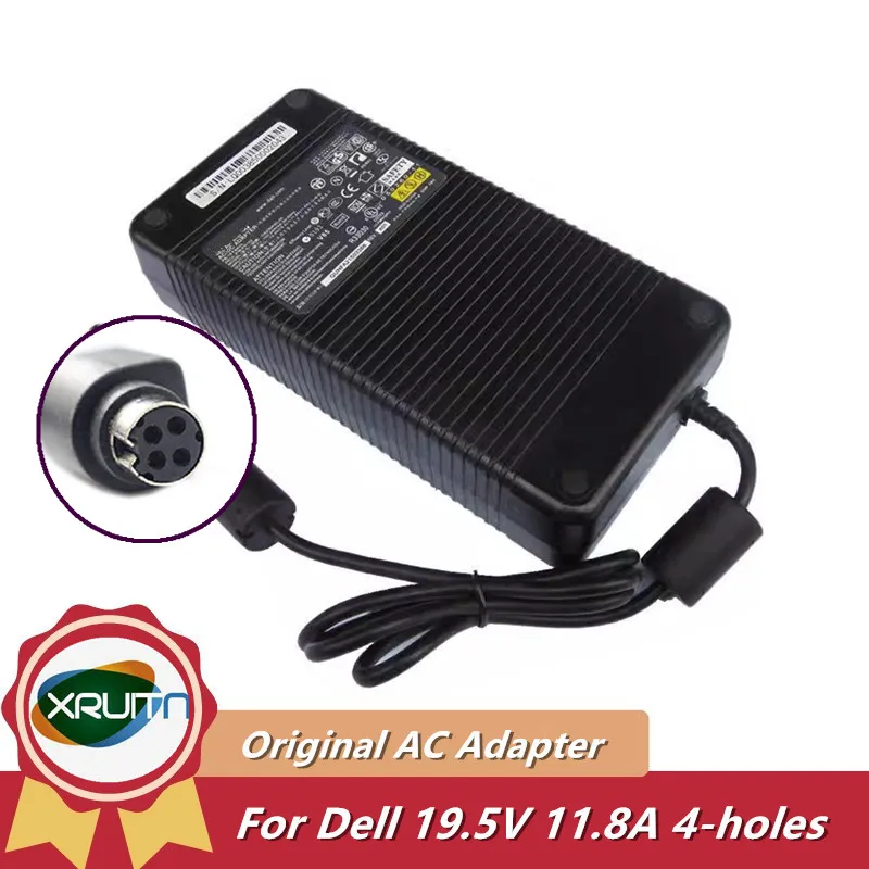 

Genuine 19.5V 11.8A 230W DA230PS0-00 4-hole Plug AC Adapter Charger for Dell Laptop Power Supply