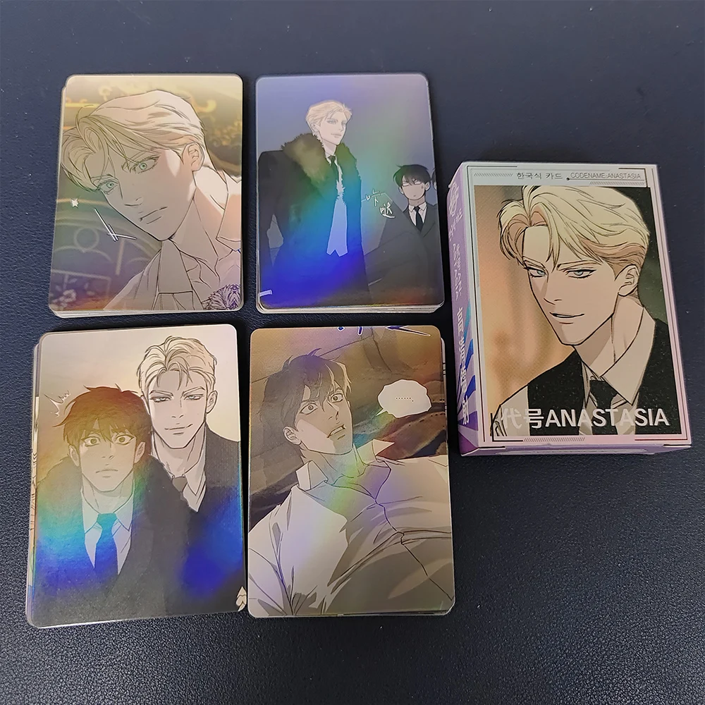 55 шт./компл. Manhwa Codename Laser Lomo Card Zhenya и Taekjoo комический персонаж фотокарта косплей
