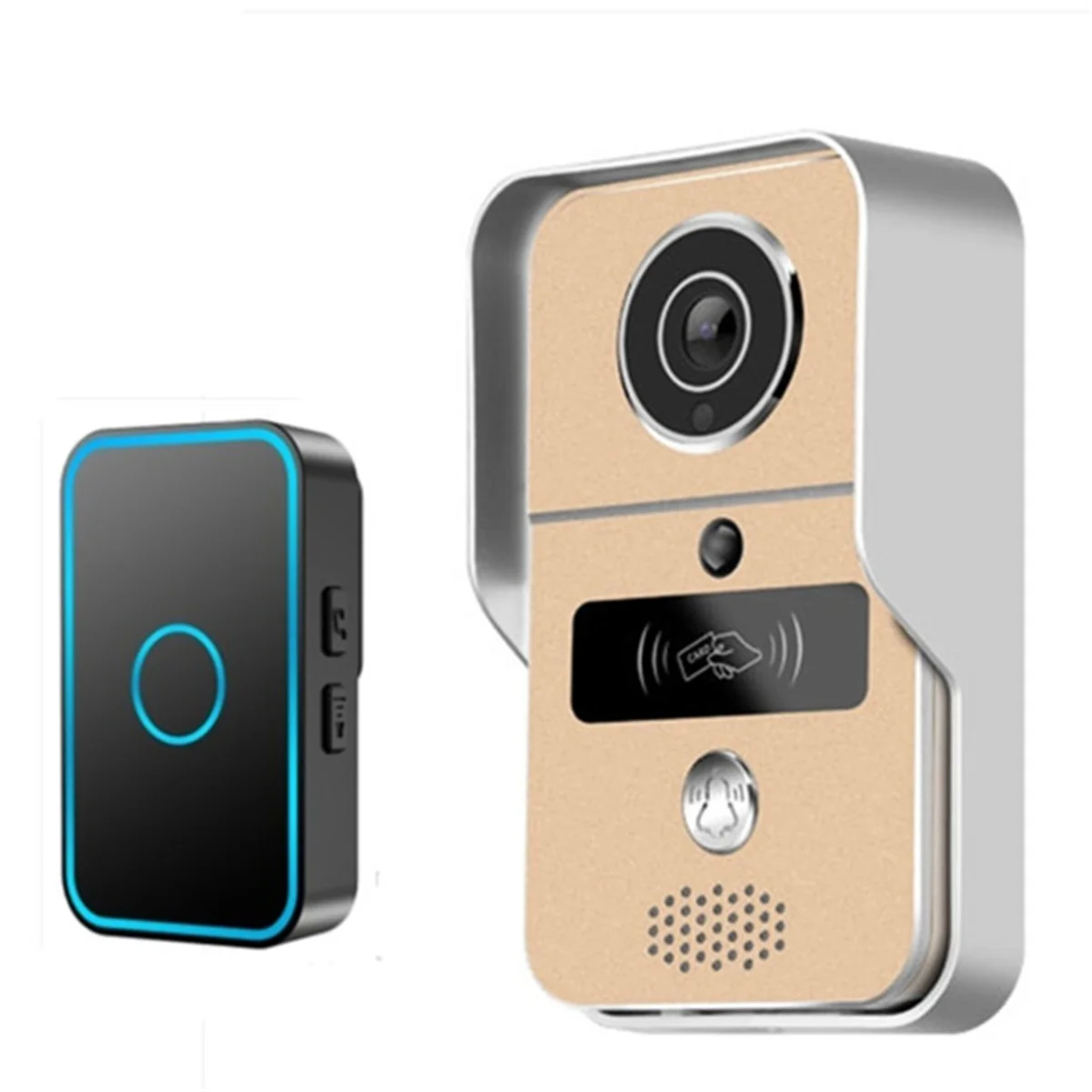 2MP 1080P Tuya Power Wireless Intercom WIFI IP Doorbell Video Door Phone Visual Doorviewer Camera With Chime