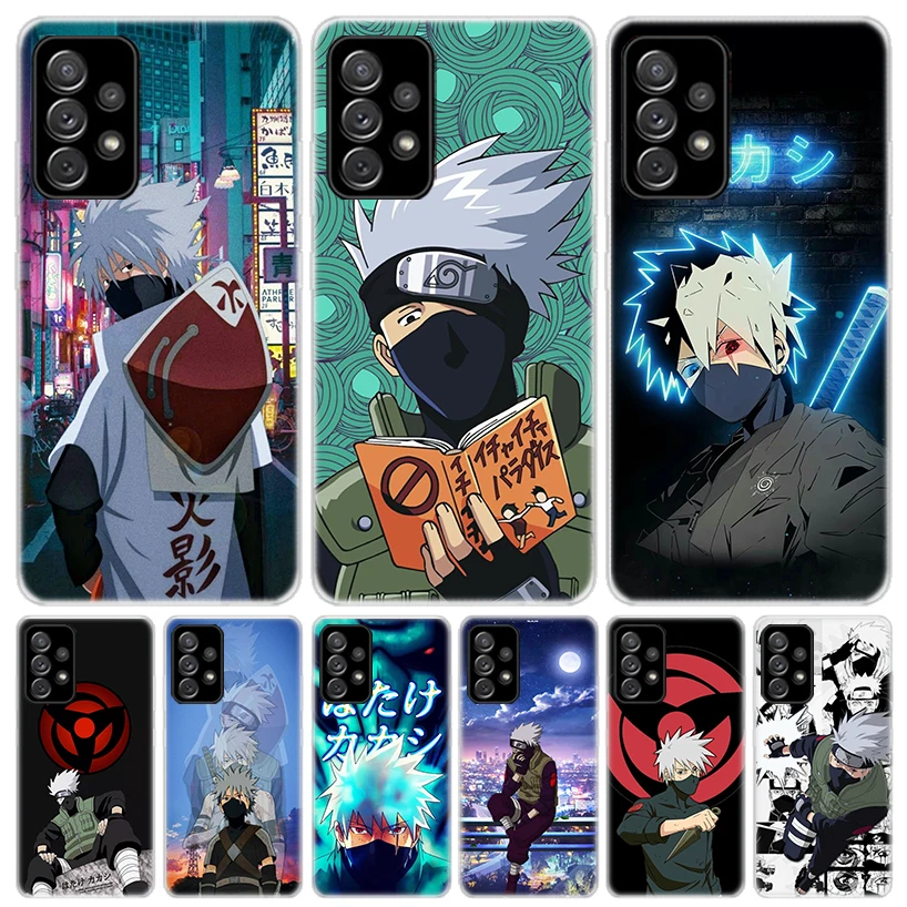 

Naruto Kakashi For Samsung Galaxy A52 A53 A12 A13 A22 A23 A32 A33 Phone Case A72 A73 A02S A03S A42 5G A50S A70S A30S Cover