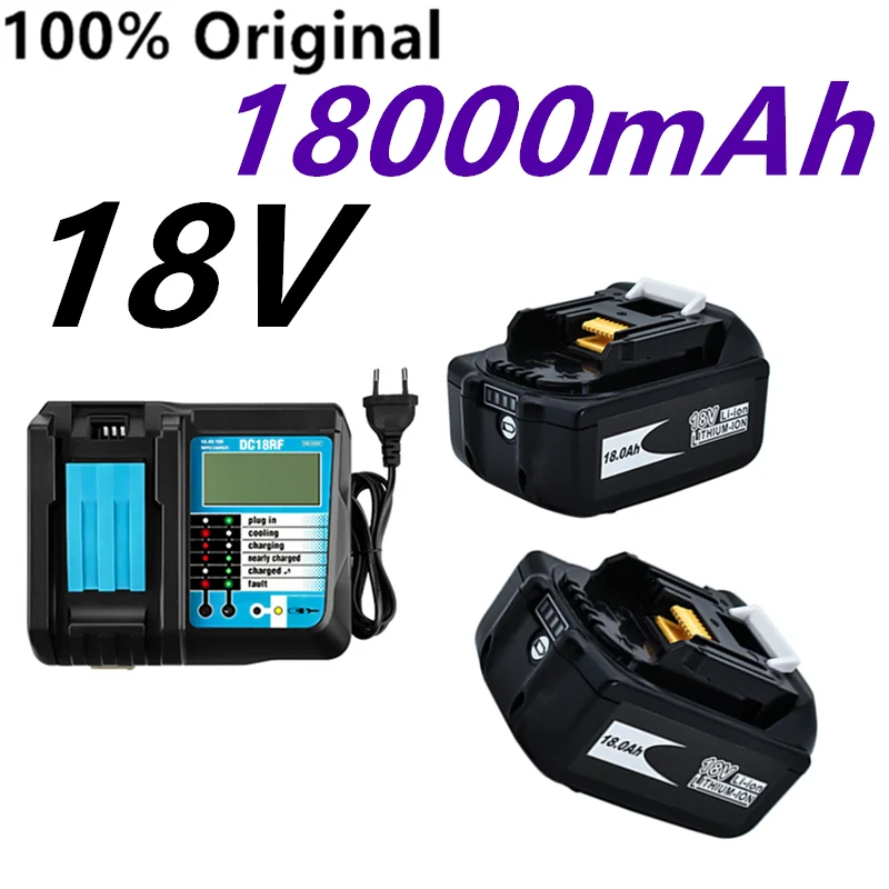 

Аккумуляторная батарея для Makita, 18 в, 18000 мАч, 18.0 Ач