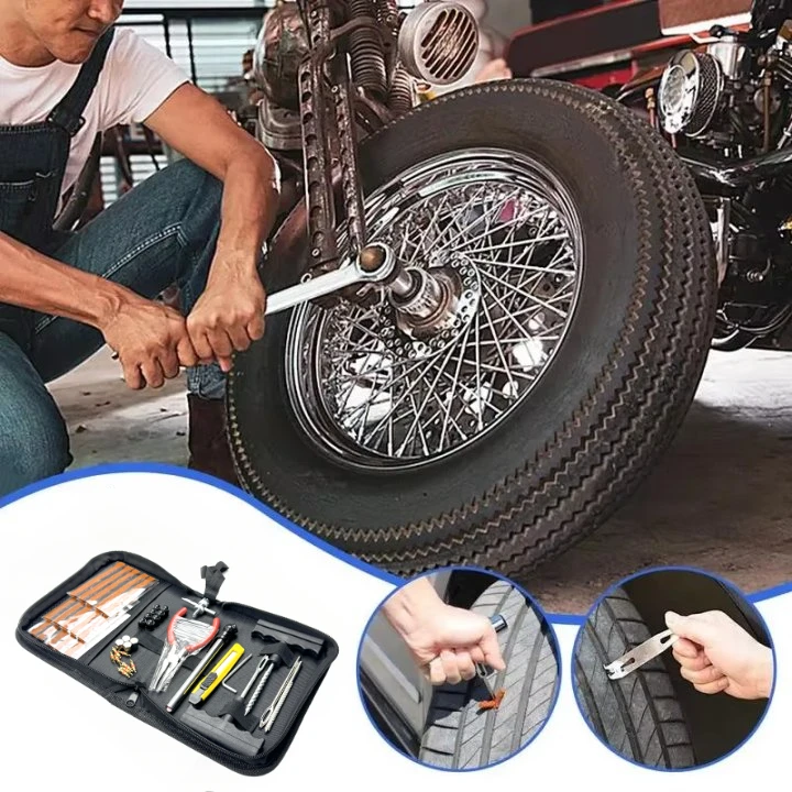 Инструмент для ремонта автомобильных шин с резиновыми полосками Инструменты
