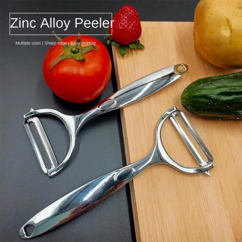 

Zinc Alloy Peeler Fruit Vegetable Multifunction Grater Peeler Slice Melon Potato Carrot Cucumber Home Kitchen Vegetable Tool