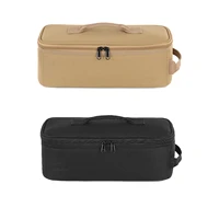 bbq tool storage bag cooking utensils organizer outdoor cookware bag travel barbecue tableware storage container