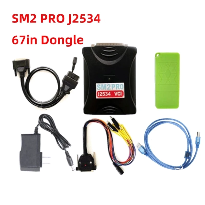 

Comprehensive ECUs Programming Solution SM2Pro J2534VCI with 67IN1 Dongle AOS