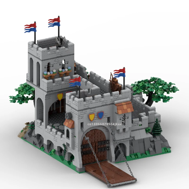 2726 шт. европейские средневековые уличные рыцари Королевская цитадель модель