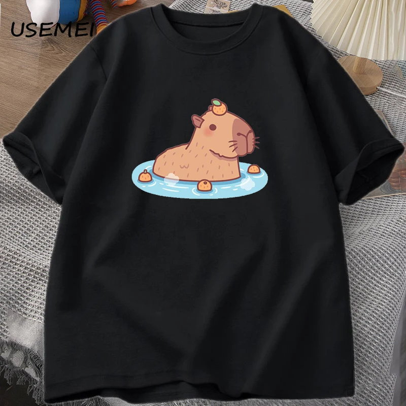 

Хлопковая футболка I Pee In Pool, забавная летняя футболка с круглым вырезом, оверсайз мужская одежда с коротким рукавом, уличная одежда в стиле хиппи Харадзюку, футболки