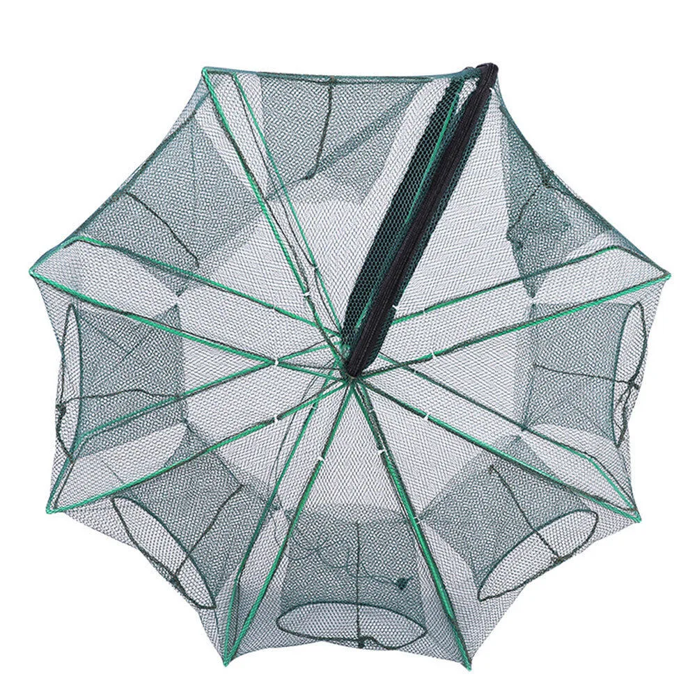 

Foldable Fishing Bait Trap Portable Cast Net Dip Cage For Fish Crab Crawfish Crayfish Crawdad Shrimp Lobster Eels Dropship