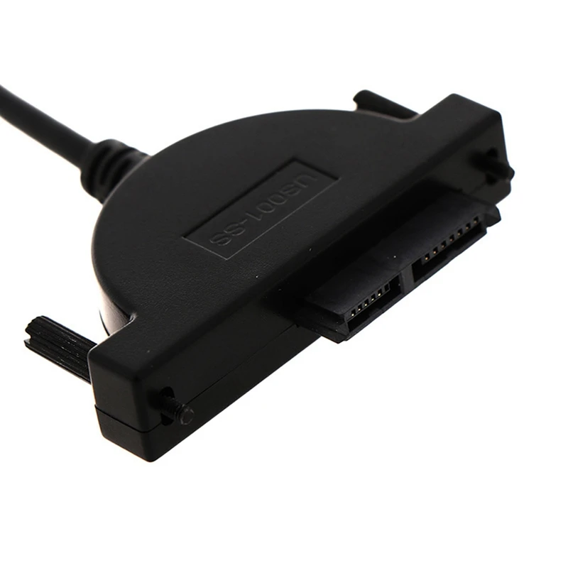 Кабель-адаптер USB 2.0 к Mini SATA 7+6 13Pin для привода CD/DVD ROM ноутбука