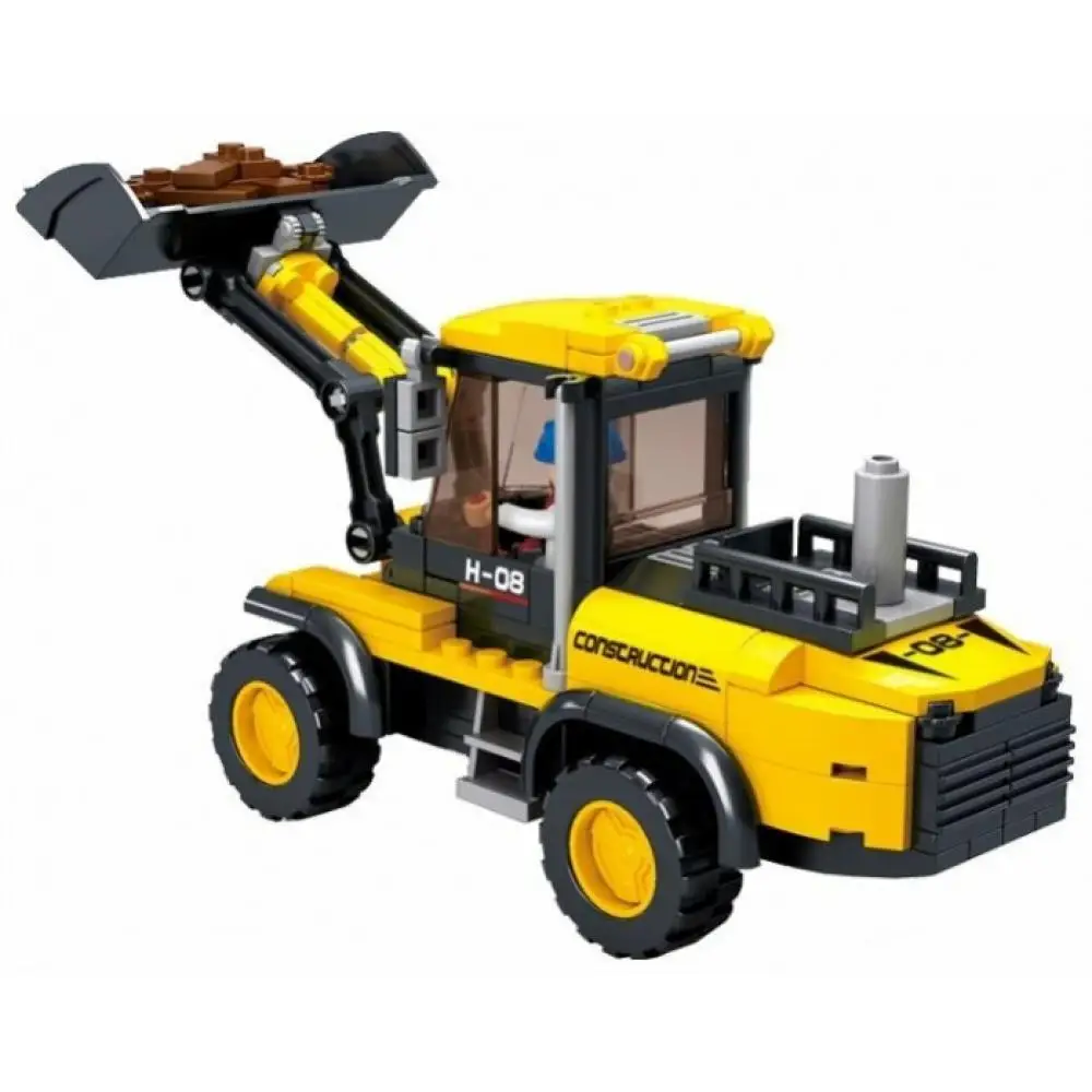 Конструктор Sluban Трактор-погрузчик (212 деталей) |