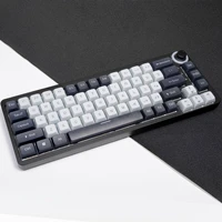 tm680 hot swap mechanical keyboard kit rgb compatiable with 35 pins for cherry gateron kailh knob keyboard with switch keycap