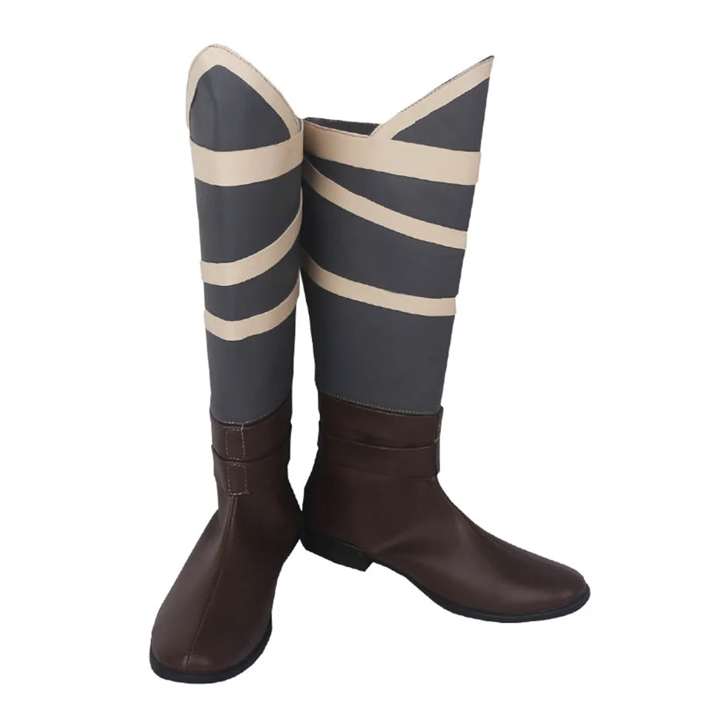 Genshin Impact Kaedehara Kazuha Обувь для косплея Сапоги Игра Аниме Хэллоуин Рождество RainbowCos0