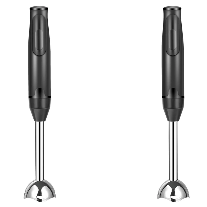 2X Immersion Hand Stick Blender Electric Food Vegetable Grin