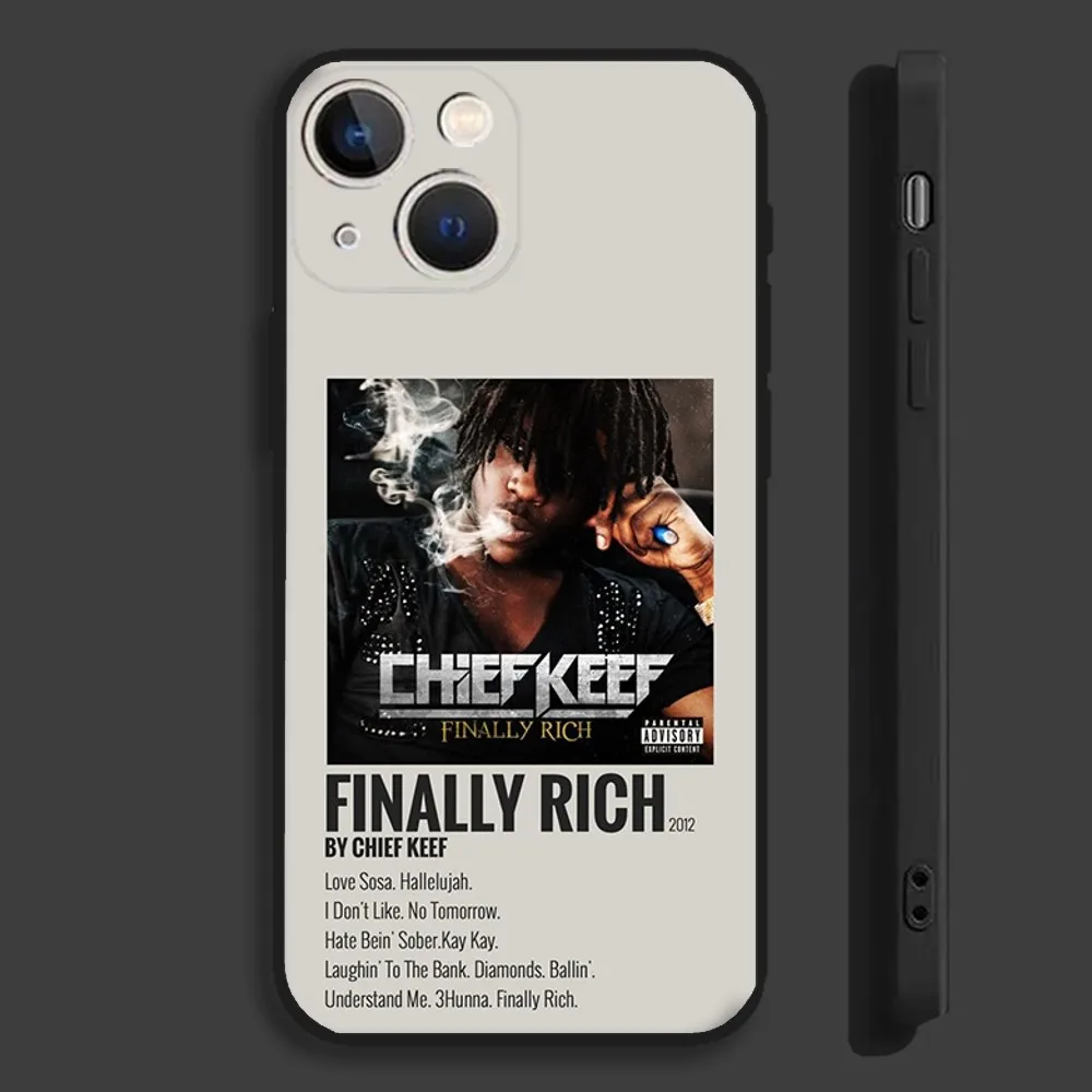 Фото Чехол для телефона Epc Chief Keef G-GLO G-GANG для iPhone 17, 16, 15, 11, 12, 14, 13, Pro Max Mini X XS XR 7 Plus 16E, противоударный мягкий чехол №2