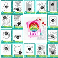 day tag birthday banter holder confetti folklore cover panel rainbow circle layered friend love wins rose wildflower stamps dies