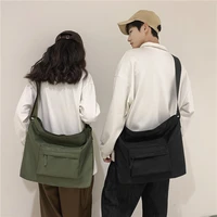 2022 new japan style man messenger bag large capacity nylon crossbody bags fashion big bag for men casual sports bolso hombre