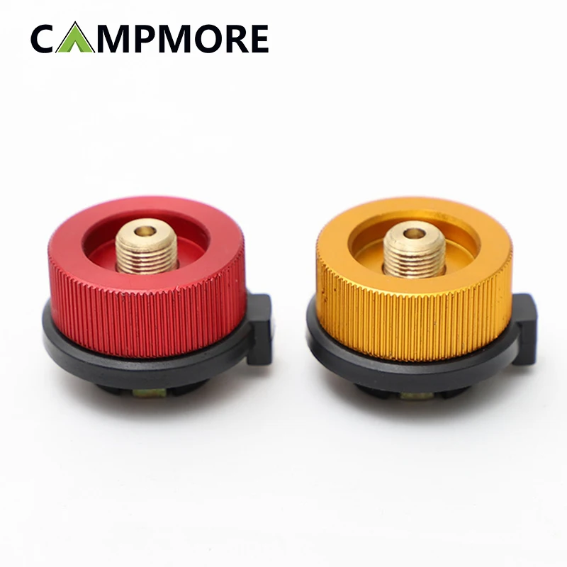 

Outdoor Stove Burner Adaptor Split Type Furnace Converter Hiking Travel Gas Cartridge Tank Cylinder Connector Camping Supplies