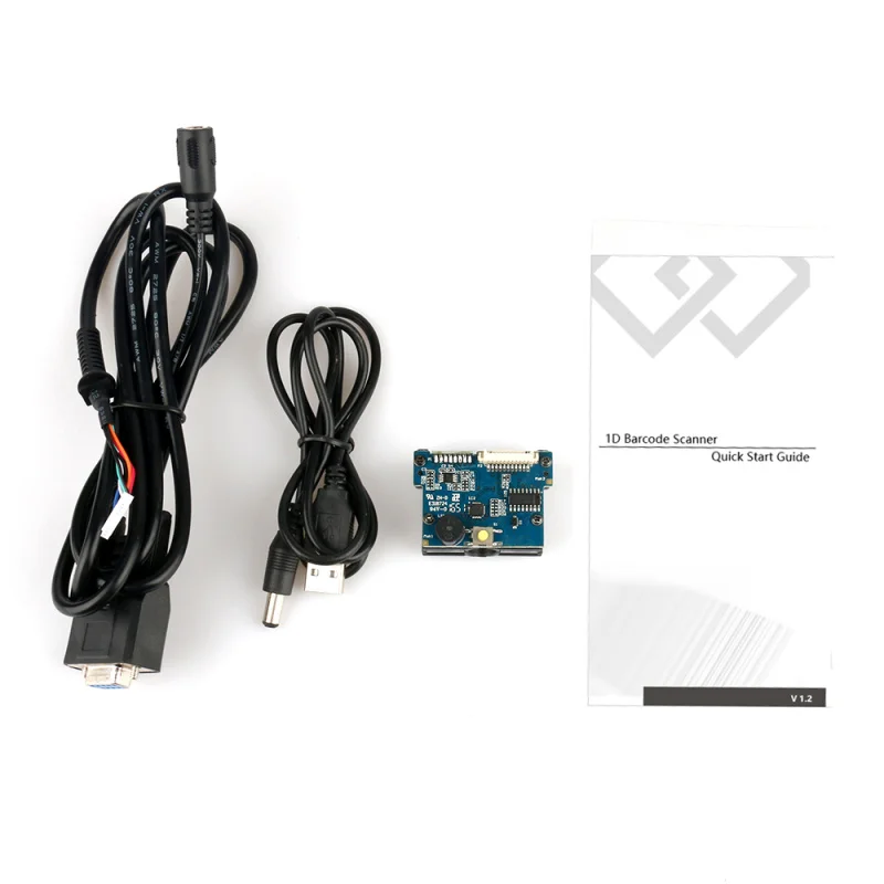 1D модуль сканера штрих-кода встроенный двигатель CCD фиксированный считывания для