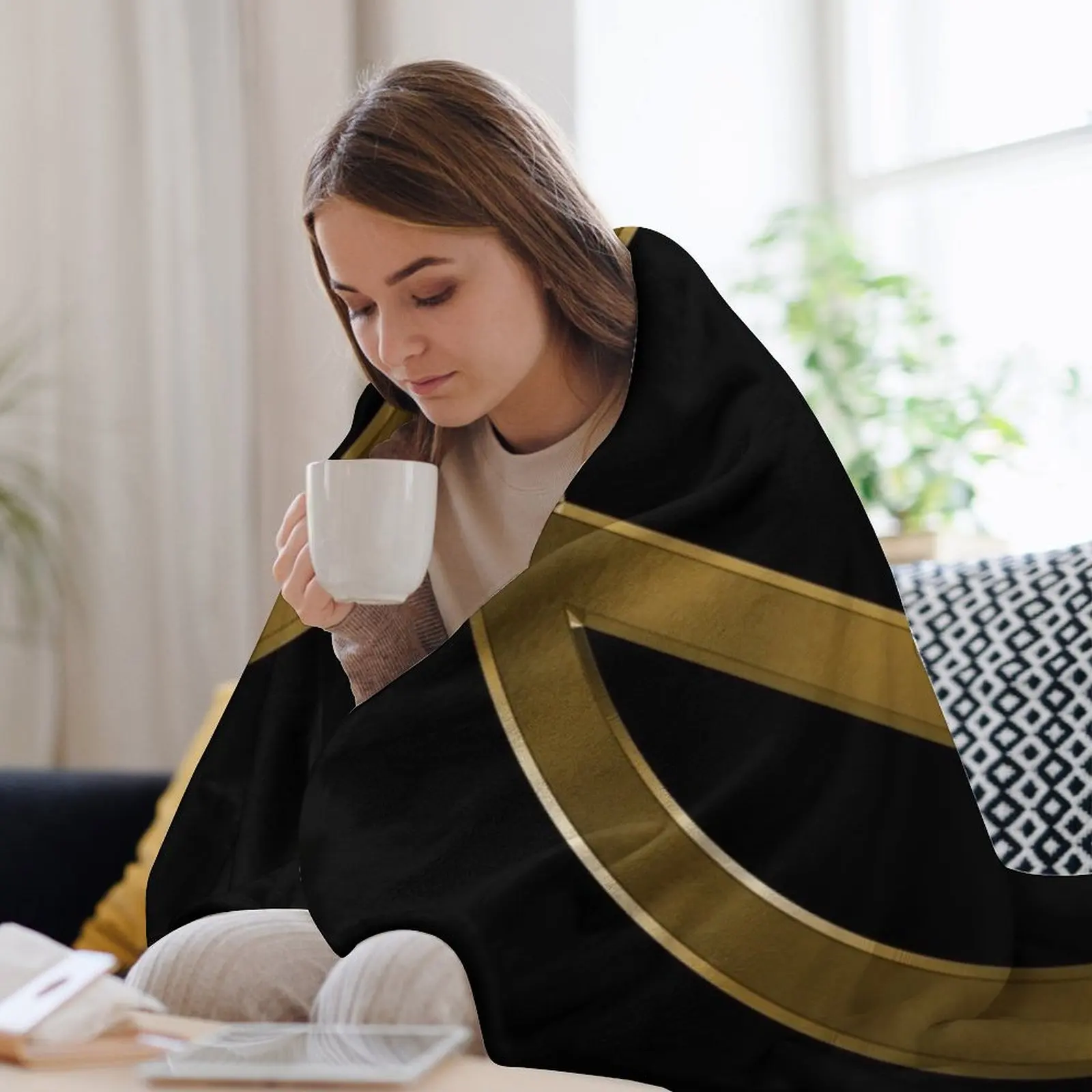 Одеяло Kingsman Crest Свободные роскошные утолщенные одеяла