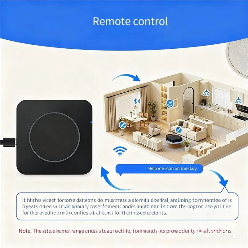Фото Умный шлюз Tuya Smart Matter с поддержкой Zigbee и BLE 5.0, Wi-Fi 2.4G/5G, центр управления умным домом, мониторинг Smart Life, совместимость с Alexa №2