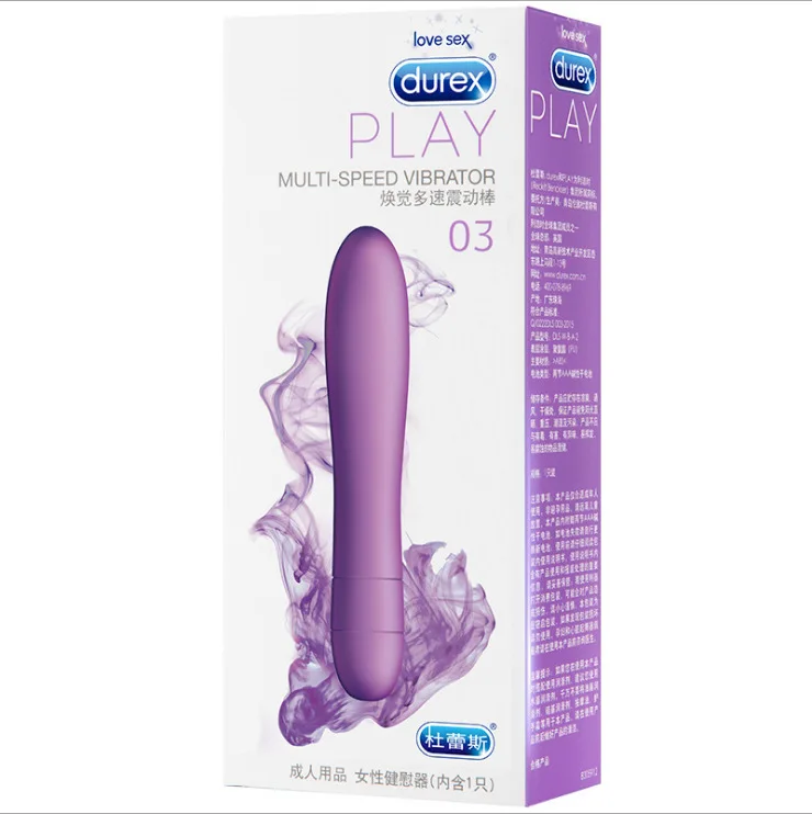Силиконовый вибратор для женщин Durex фаллоимитатор стимуляции точки G вагины