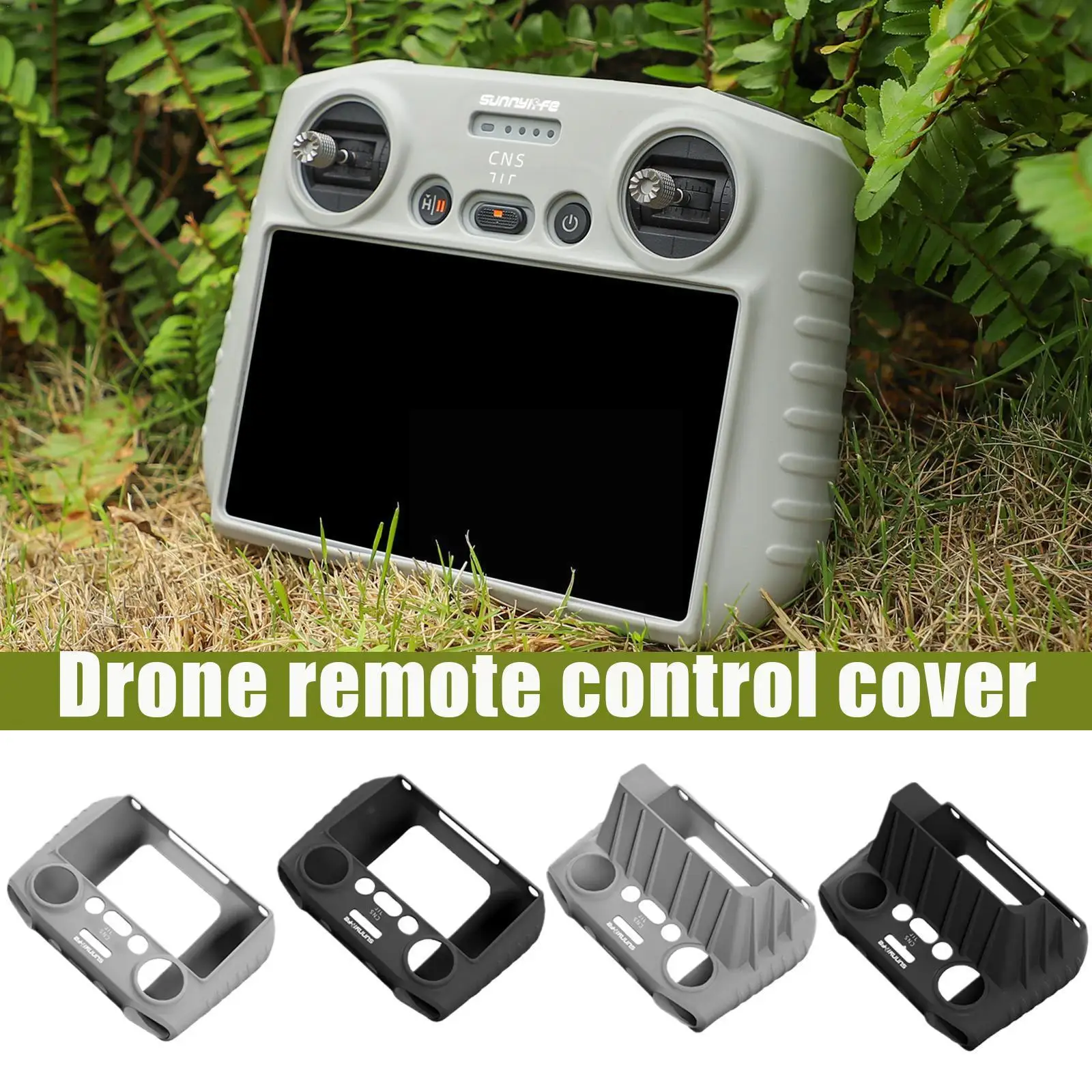 

Silicone Protective Cover Without/with Hood Anti-scratch Anti-dropdust-proof For Mini 3 Pro Remote Control Rc O6s0