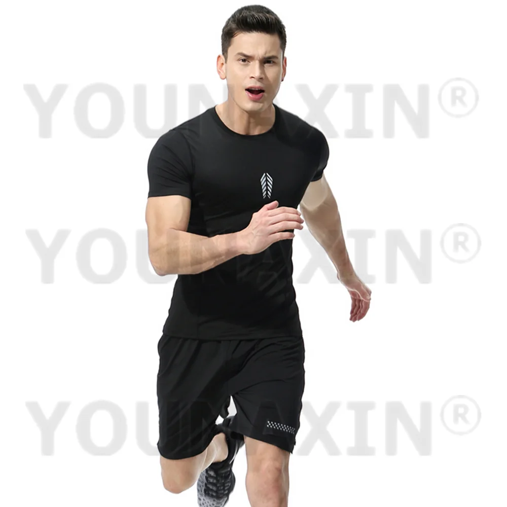 Мужские спортивные шорты для бега фитнеса тренировок на открытом воздухе