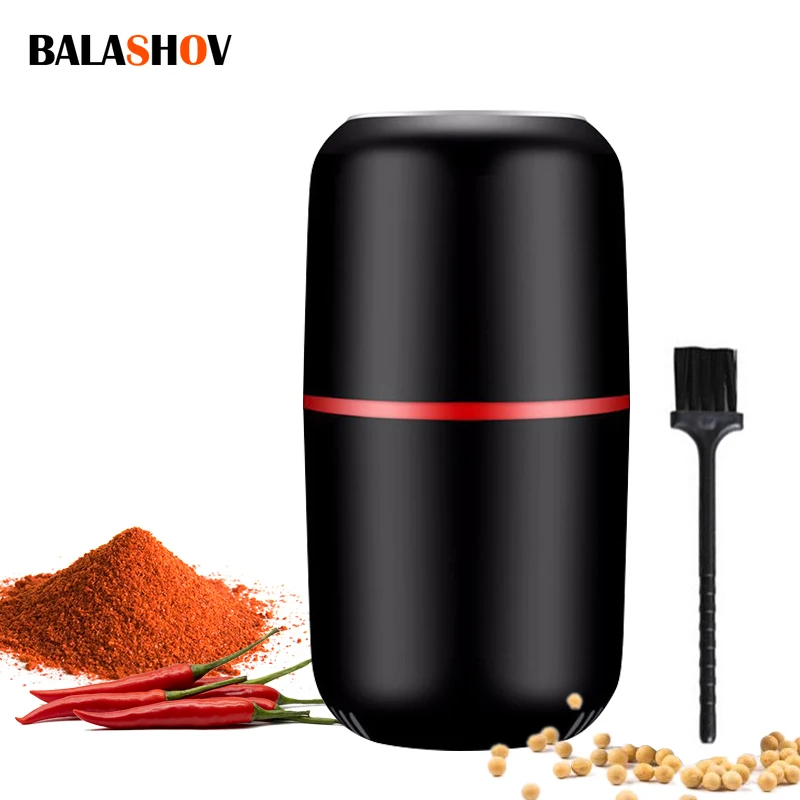 

Electric Coffee Grinder Powerful Coffee Bean Grind Machine Mill Cafe Grass Nuts Herbs Grains Pepper Tobacco Spice Grinding