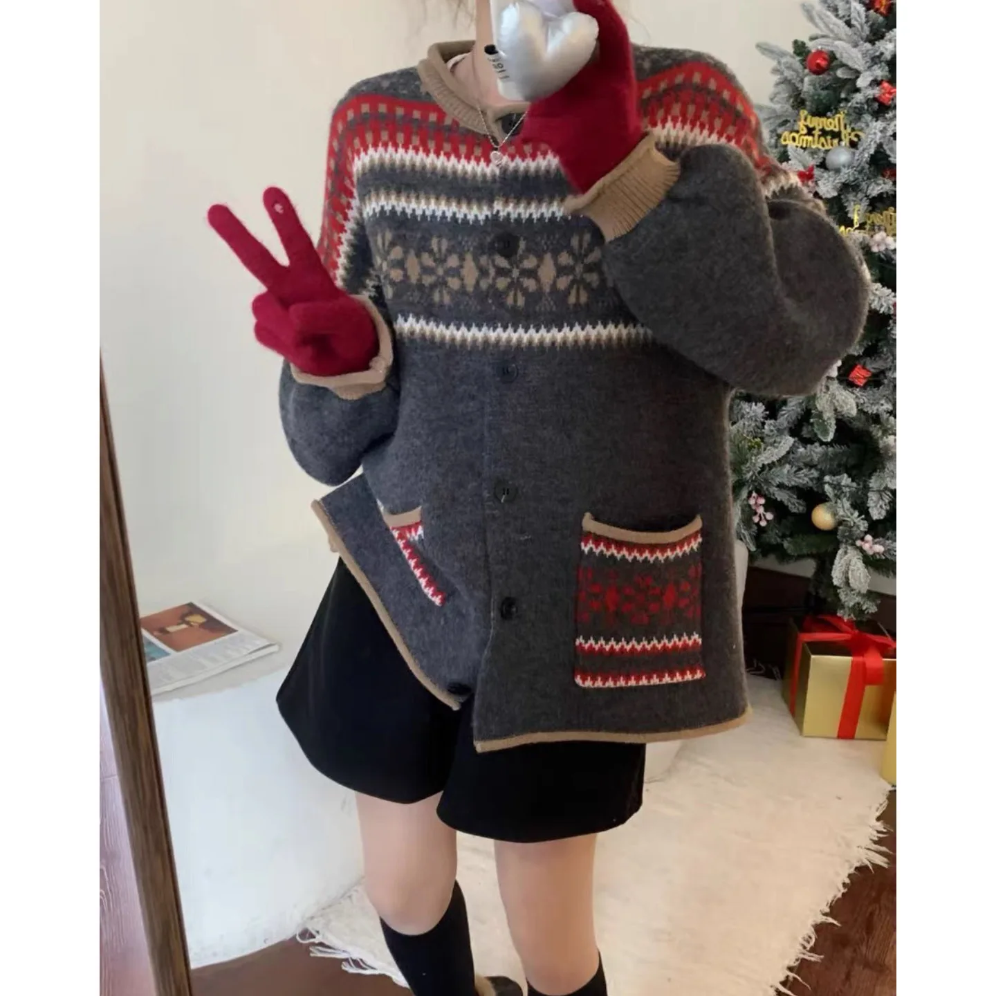 Свитер Mujer Prendas De Punto Nuevas Топы Sueter Aesthetic Ropa Coreana Большие размеры Женская одежда Harajuku